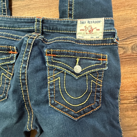 Low Rise Skinny Stretch Dark Blue STELLA Jeans by True Religion - 32 - Picture 5 of 12